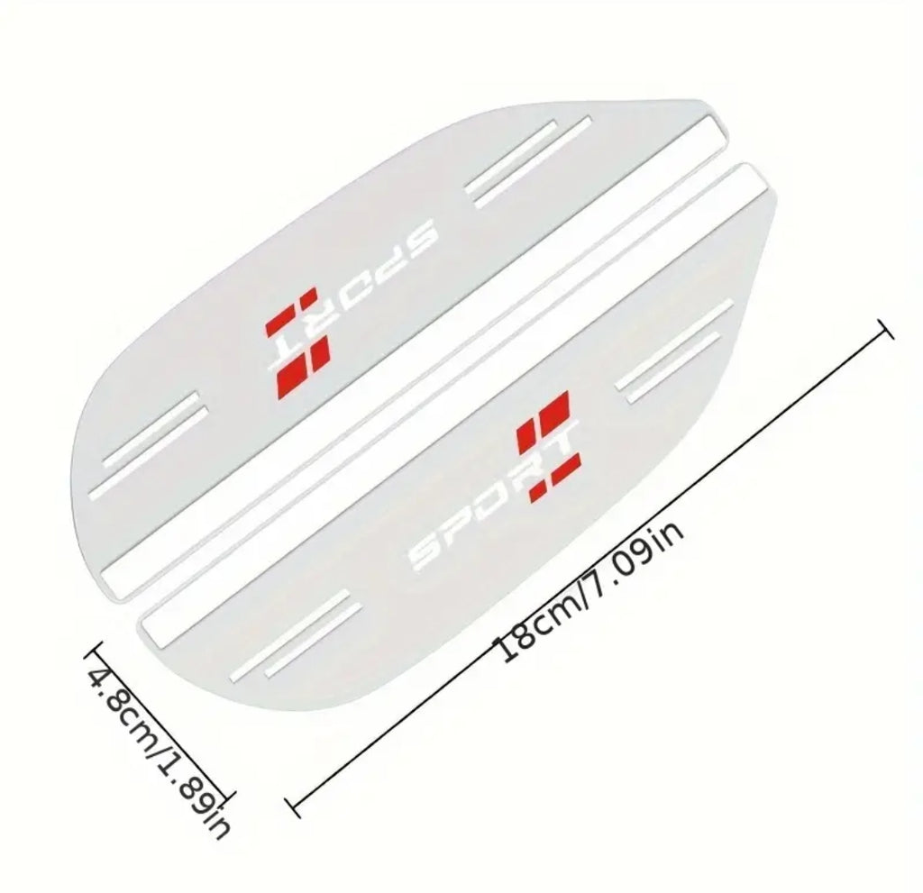 2 броя transparent сенници за огледала