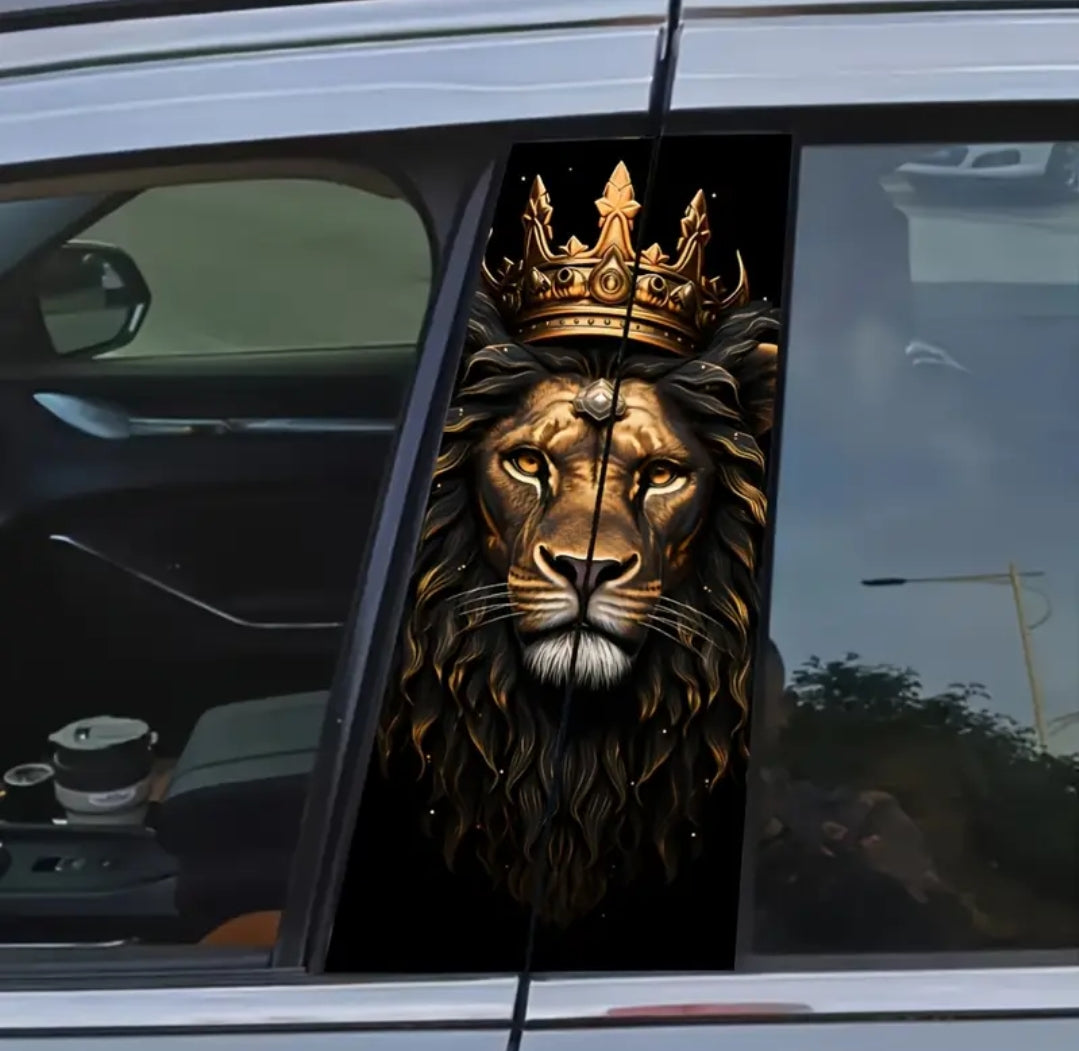 2 броя винилови стикери за кола