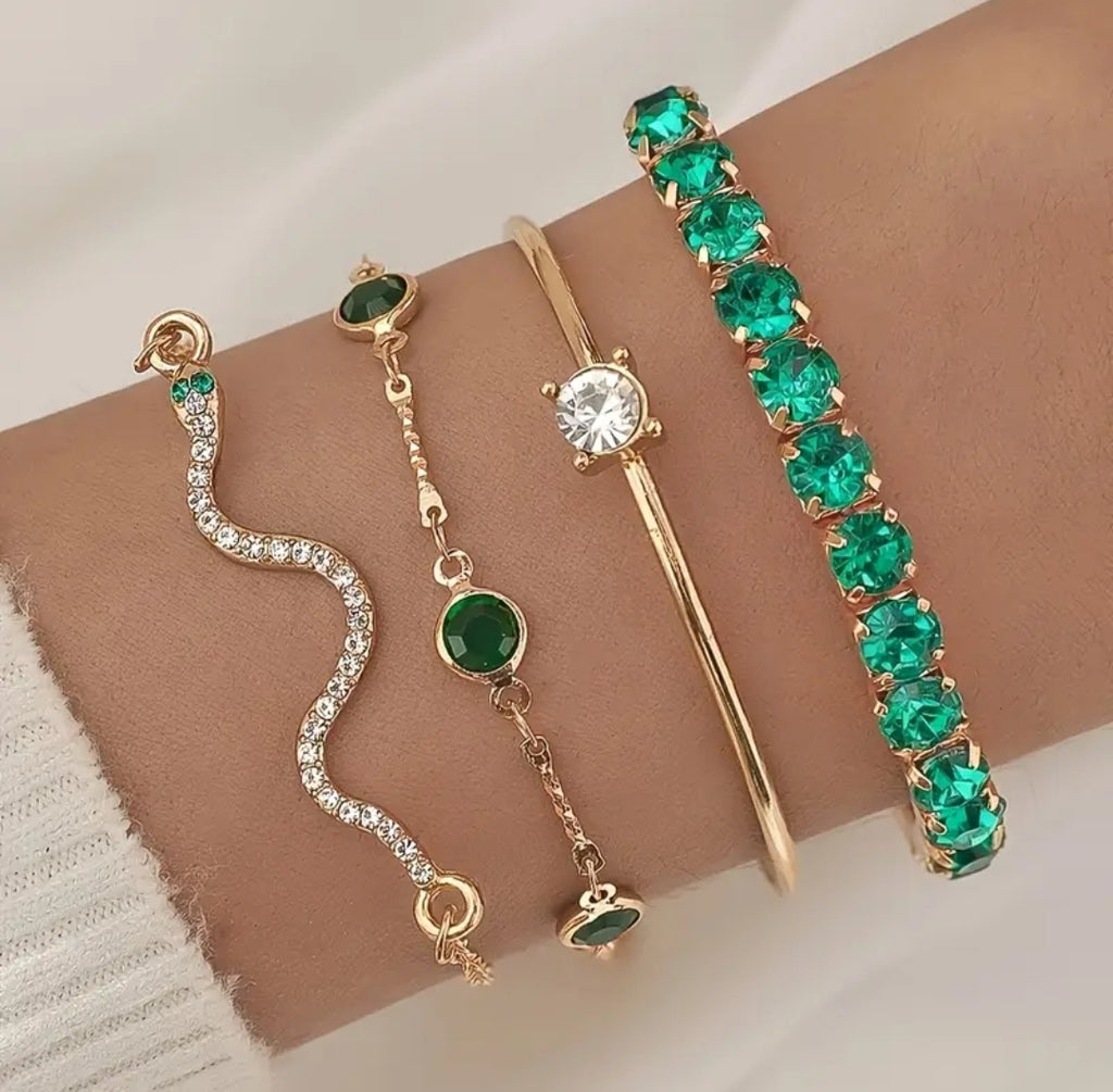 4 броя гривни Boho