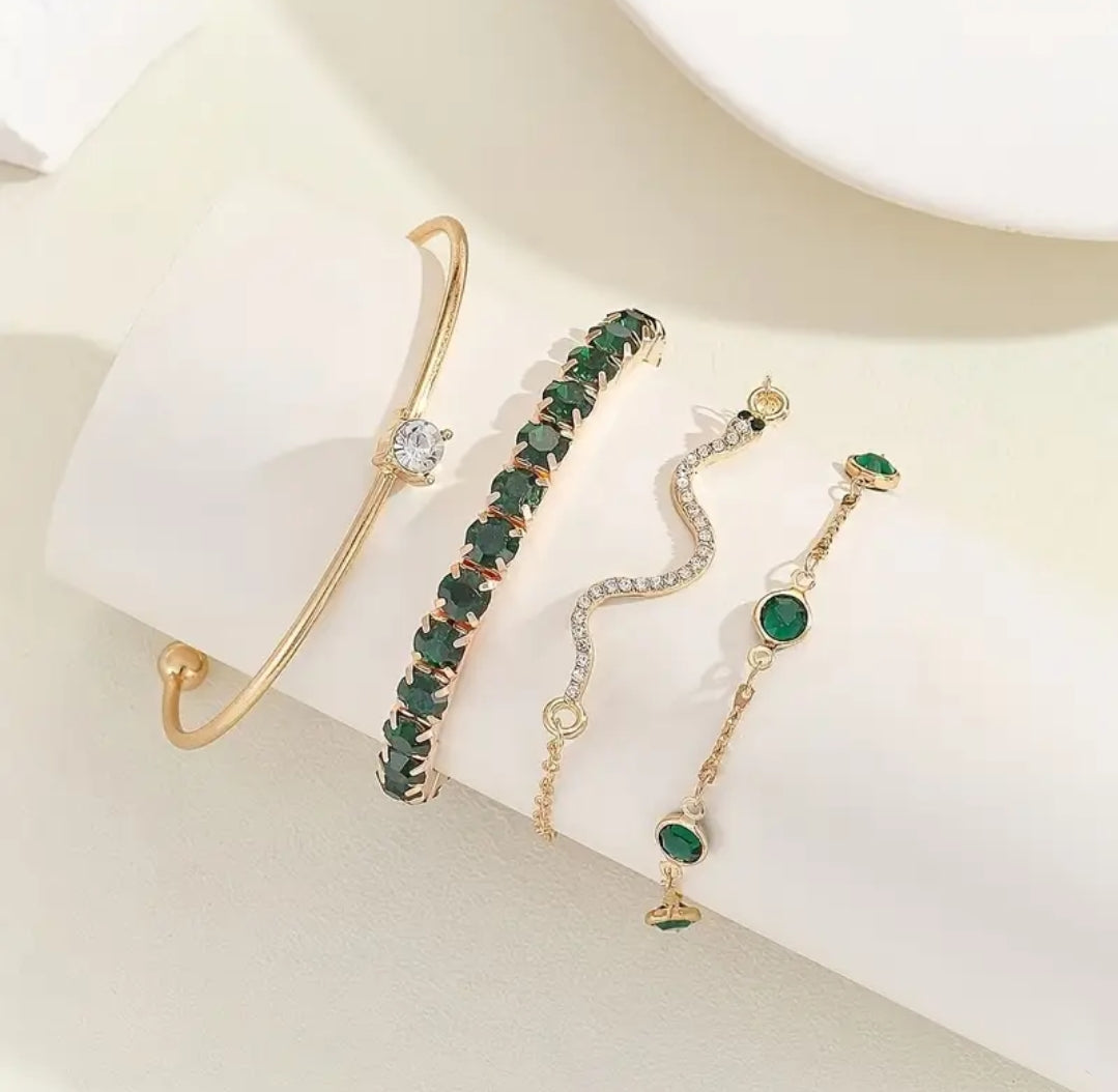 4 броя гривни Boho