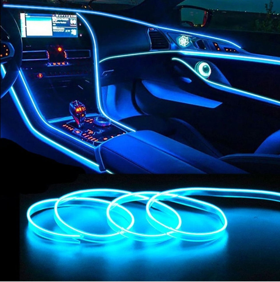 Амбиентно осветление за кола 5 метра