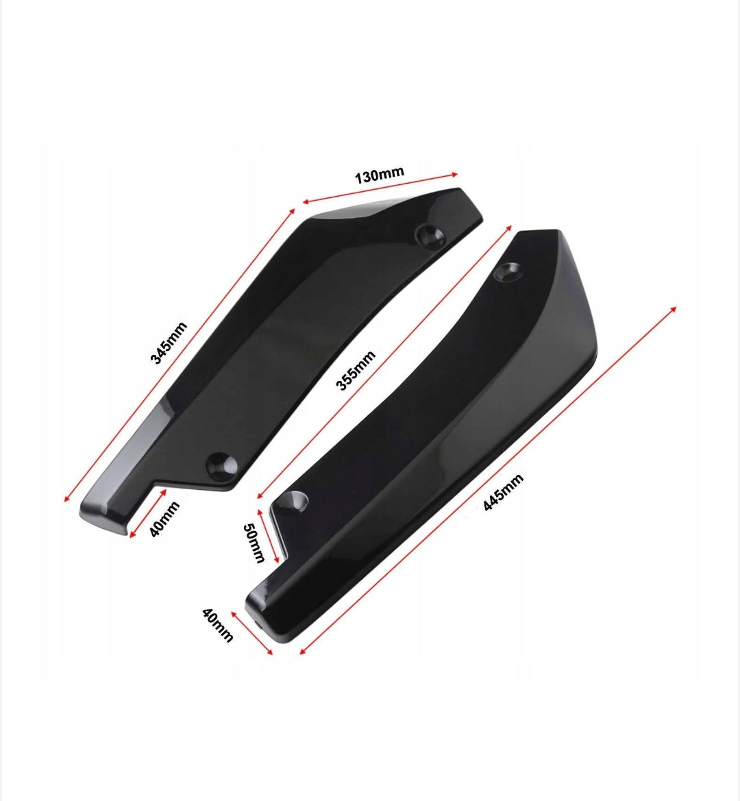 Тунинг добавки за броня 2 броя само за готини